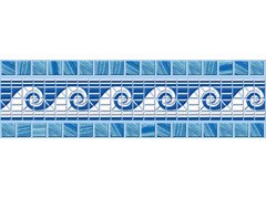 Reef Бордюр синий (C-RF1A031) 6x20