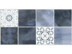 Glam Плитка настенная Indigo Ornament 1 63x31,5