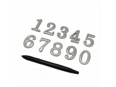 Цифра на дверь CR Хром