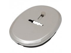 Накладка для входных дверей DP-S-11 shutter CR Хром