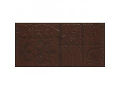 Бордюр Каир 4Д коричневый 14,7х29,8
