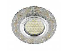 Встраиваемый светильник Fametto Luciole DLS-L146 Gu5.3 Glassy/Gold