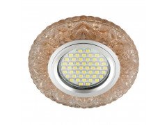 Встраиваемый светильник Fametto Luciole DLS-L146 Gu5.3 Glassy/Tea