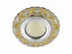 Встраиваемый светильник Fametto Luciole DLS-L149 Gu5.3 Glassy/Light Gold