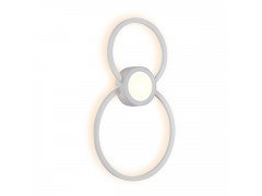 Настенно-потолочный светодиодный светильник iLedex Galaxy X046124 24W 3000K WH