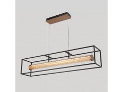 Подвесной светодиодный светильник iLedex Look 4737-90 MBK+SGD