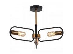 Потолочная люстра Illumico IL8253-3COU-79 BK GD