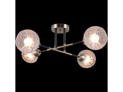 Потолочная люстра Illumico IL9573-4CSQ-79 BK AB