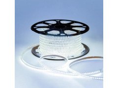 Светодиодная влагозащищенная лента OGM 7W/m 120LED/m 2835SMD холодный белый 50M O17-09