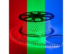 Светодиодная влагозащищенная лента OGM 8W/m 60LED/m 5050SMD разноцветный 50M O17-10