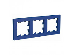 Рамка 3-постовая Systeme Electric AtlasDesign аквамарин ATN001103